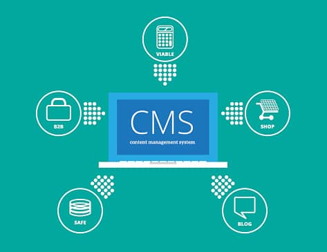 استفاده از نرم افزار cms به صورت اختصاصی یا همان سیستم مدیریت محتوا
